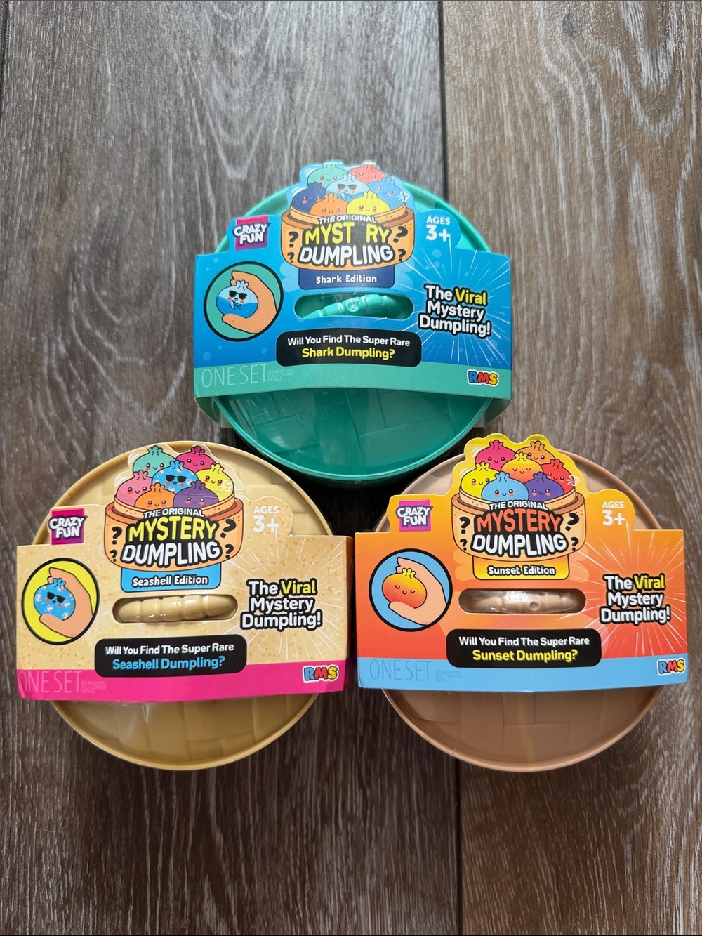 Mystery Dumpling Bundle - Shark, Seashell & Sunset Editions
